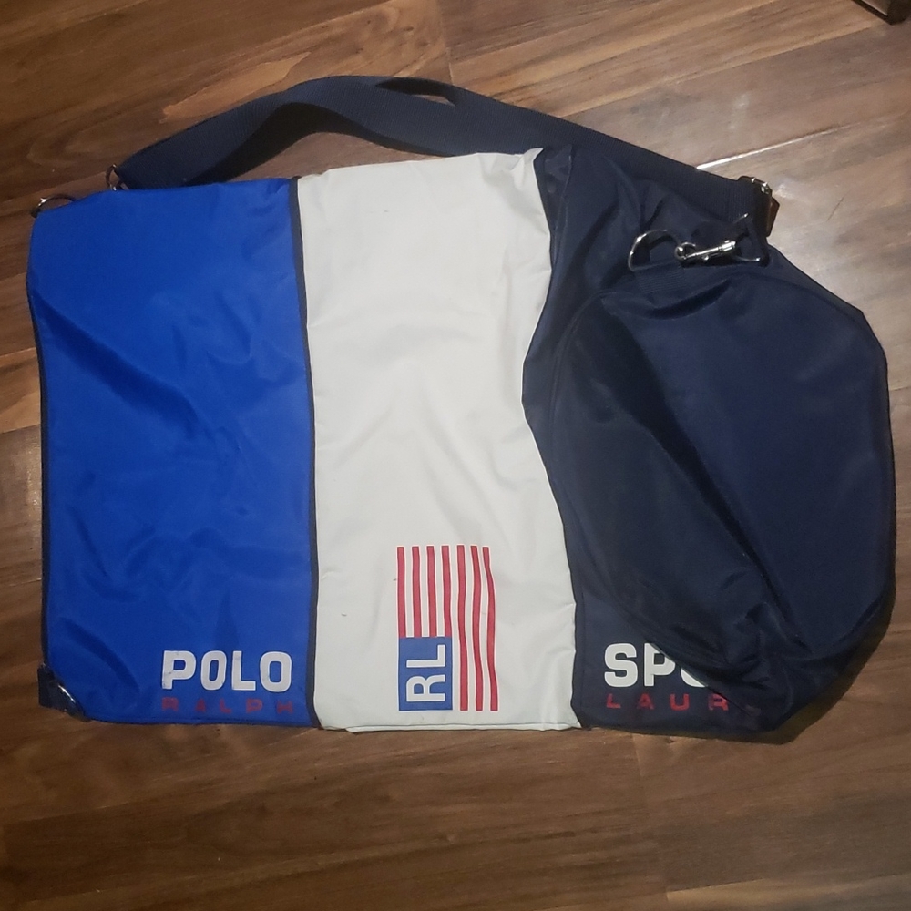 Vtg 90s Polo sport Gym Bag